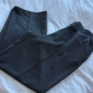 H&M Women's Straight Leg Pants in Charcoal Gray